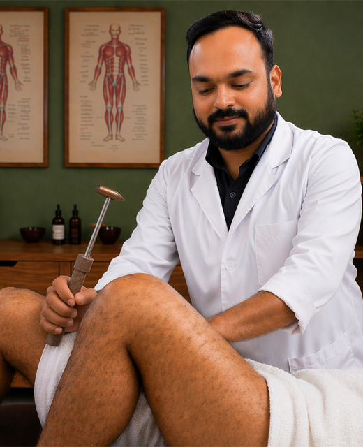 Agnikarma heat therapy